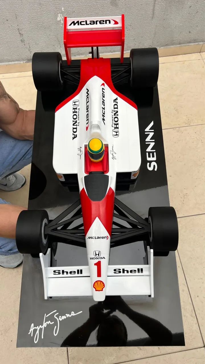 FÓRMULA 1 MP4 AYRTON SENNA DECORATIVA  - Foto 6