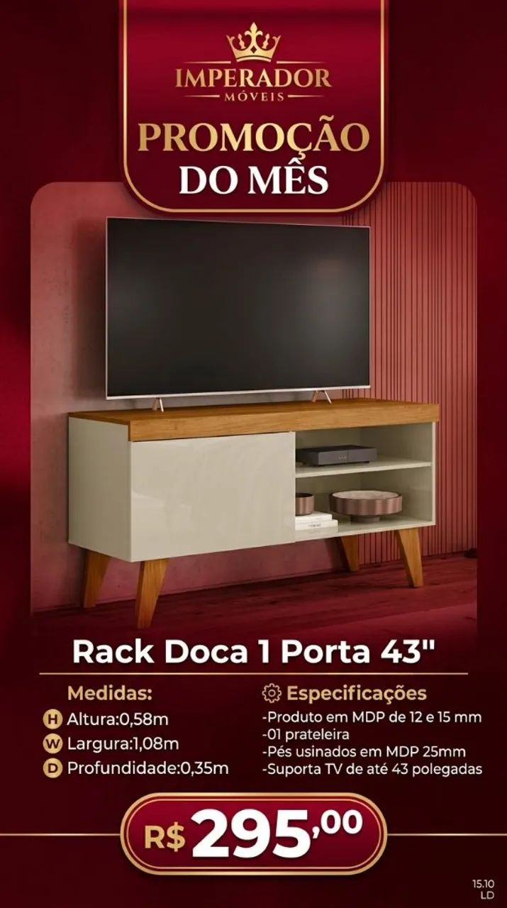 Rack Doca 43"