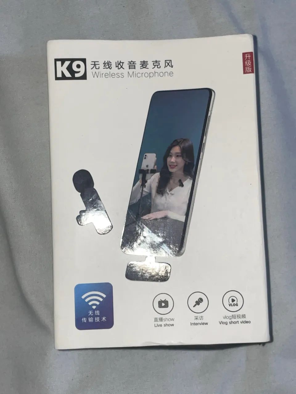 MICROFONE SEM FIO LAPELA PARA CELULAR  - Foto 3