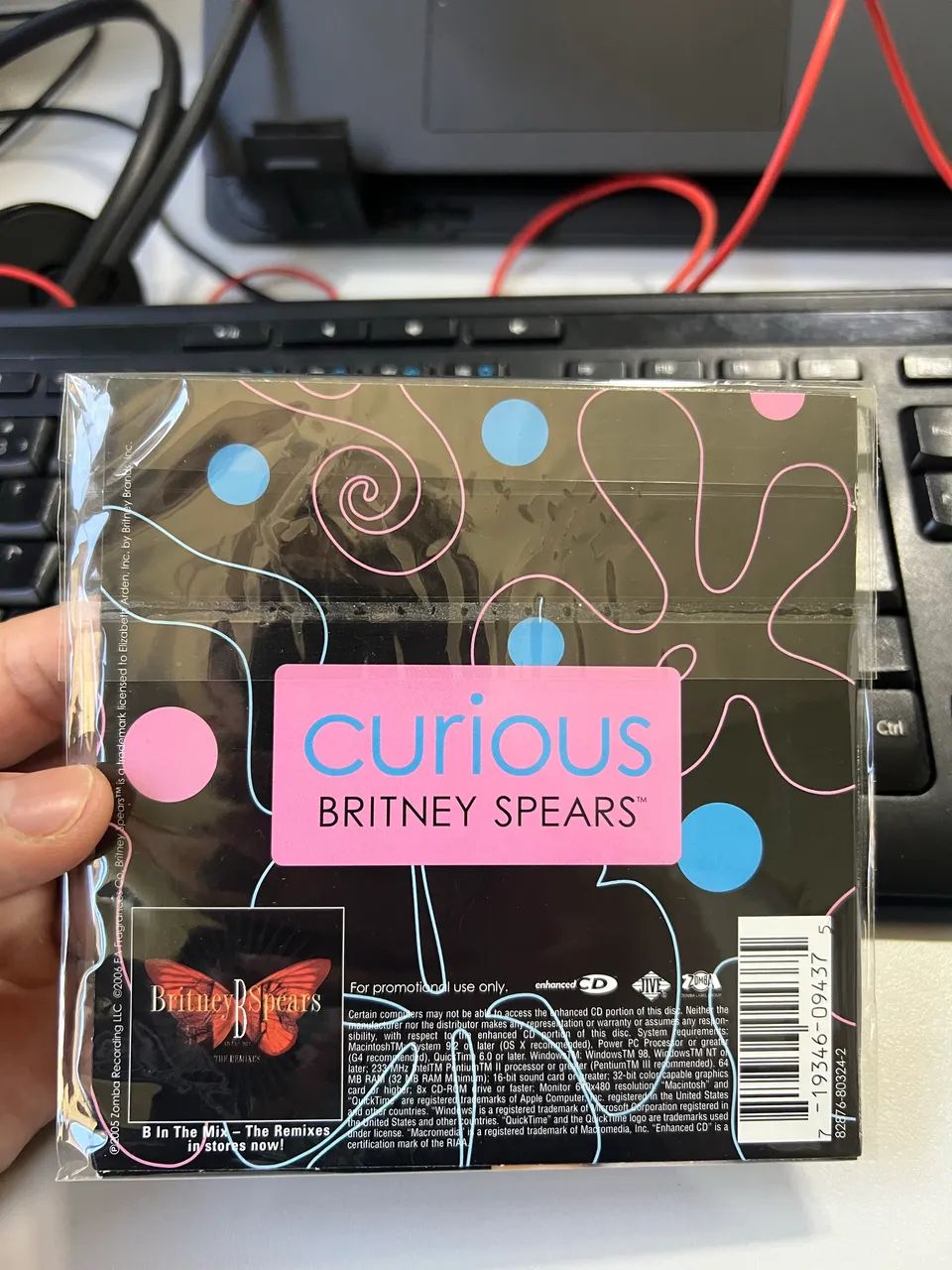 Britney Spears - CD Promocional Curious - Foto 4