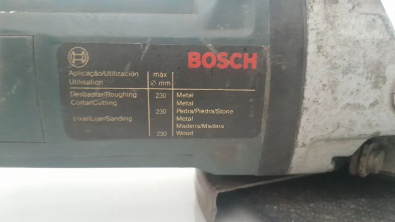 Esmerilhadeira Angular de 9 Polegadas (230 mm) da Bosch, modelo profissional GWS 23-230. - Foto 2