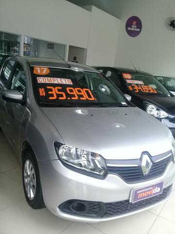 OFERTA SÓ HOJE,Sandero EXP. Motor 1.6 com Multimídia Nave 2017!!! IPVA 2019 GRÁTIS
