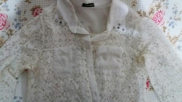 Camisa de renda 30,00 - Foto 3
