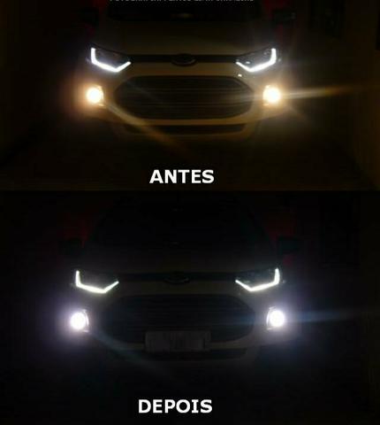 Lâmpadas Super Branca 8500K H1; H3; H4, H7; H11; 9005; 9006; H16, H27 - Foto 2