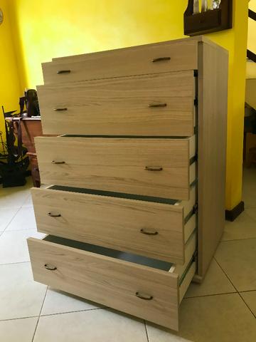Comoda com 5 gavetas de mdf - Foto 4