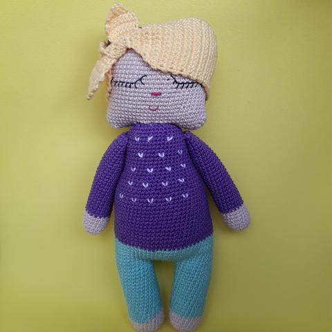 Boneca e bichinhos amigurumi - Foto 3