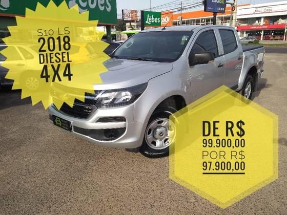 CHEVROLET S10 2017/2018 2.8 LS 4X4 CD 16V TURBO DIESEL 4P MANUAL