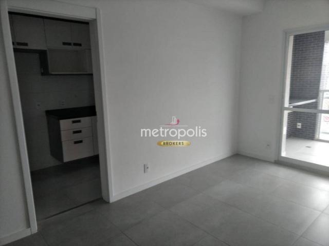 Apartamento com 2 dormitórios para alugar, 69 m² por r$ 2.500/mês - cerâmica - são caetano - Foto 2