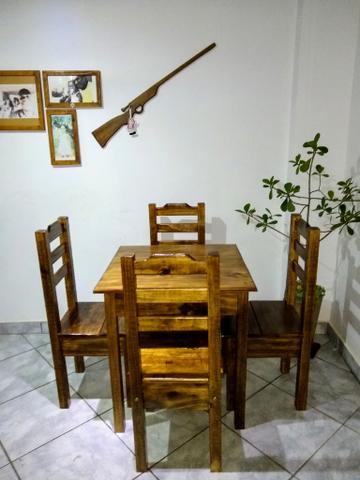 Mesa com 4 cadeiras conjunto Cintia plus direto da fábrica - Foto 3