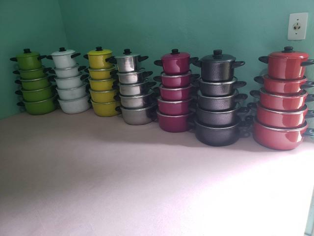 Conjunto de panelas 5 peças - Foto 4