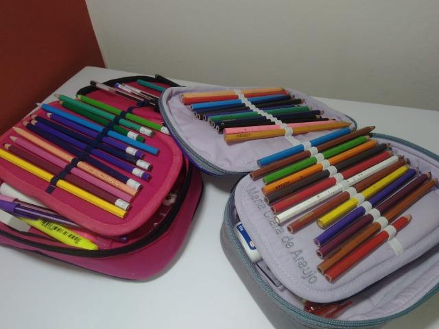 Novo estojo artesanal modelo "Kipling" personalizado. - Foto 5