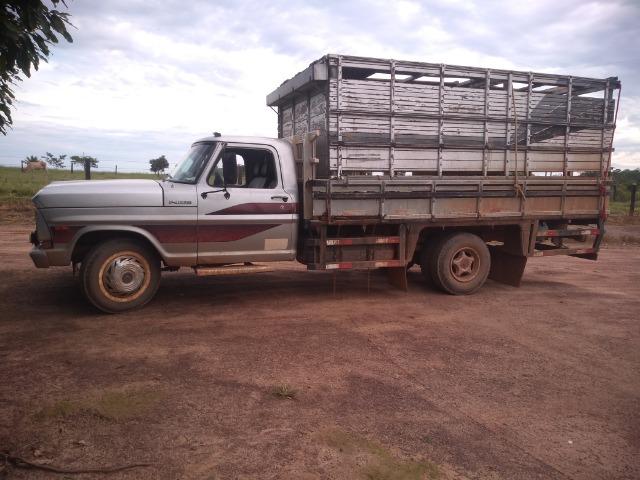 Vendo uma f 4000 ano 88 direção hidráulica motor mwm bomba Bosch - Foto 11