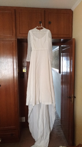 Vestido de Noiva Anos 70