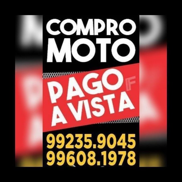 COMPRO MOTO PAGO A VISTA CUBRO OFERTA!!