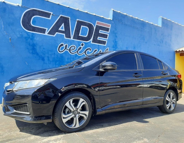 HONDA/ CITY LX 1.5 2016/2016 PRETO FLEX COMPLETO AT
