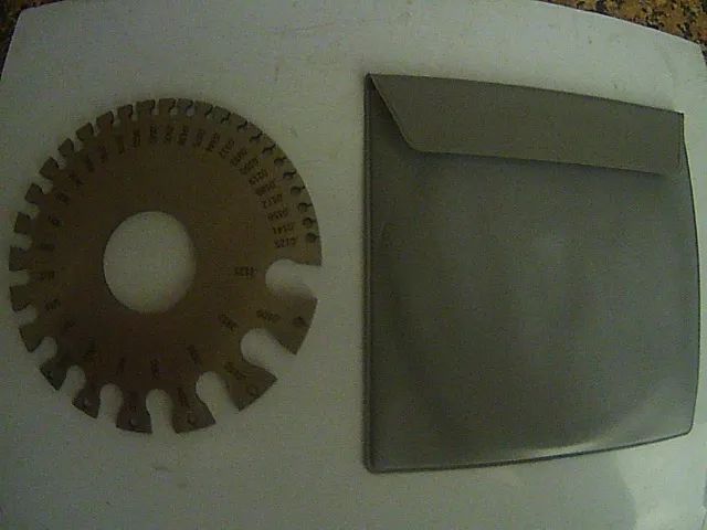 Fieira Cálibre Wiregauge Stainless Steel de 0 a 36 mm nova   - Foto 2