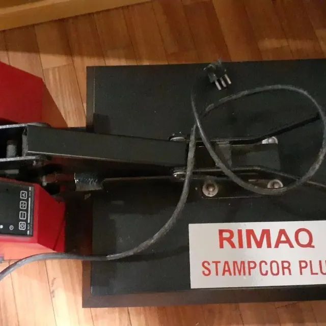 Máquina de estampar camisetas - Rimaq - Stampcor Plus 40x50 - Nova, nunca utilizada