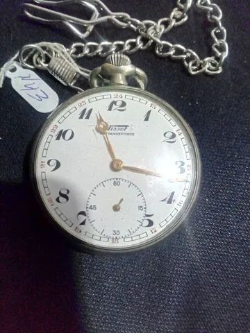 Relógio de Bolso Tissot Antigo, funcionando - Foto 2