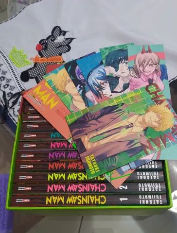 Box Chainsaw Man - 1 Ao 11 - Livrarias Curitiba