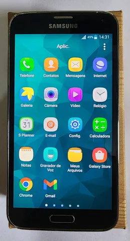 CELULAR SAMSUNG GALAXY J5 PRETO 16GB - DOS Informática