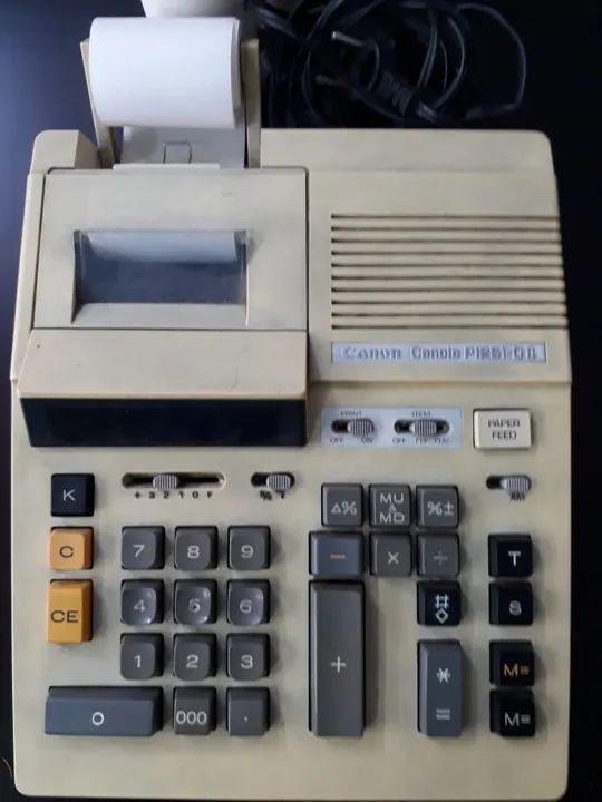 Calculadora Canon Canola Pi25:08 - Impecável