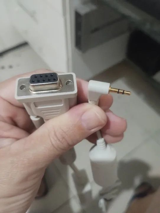 Cabo Serial RS 232 DB9 Femea para P1 - Foto 2