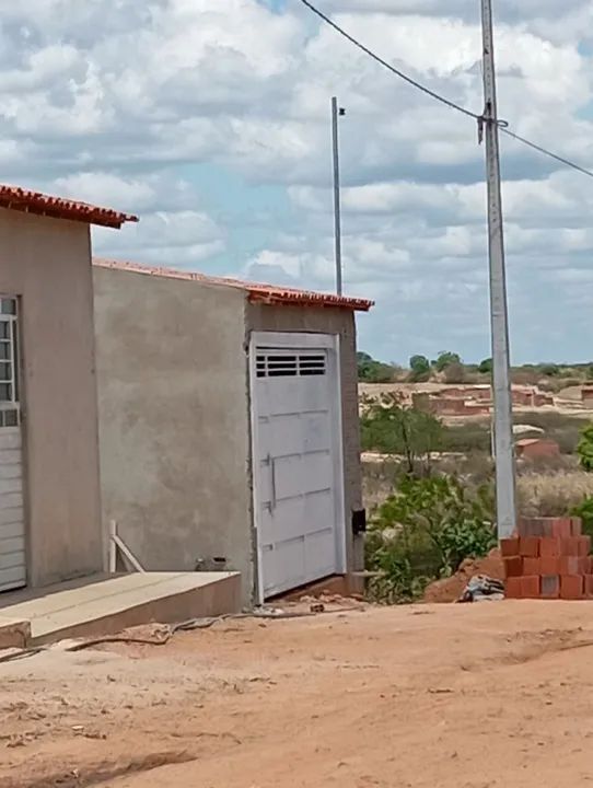 Portão de garagem branco novo - 2 folhas - Foto 2