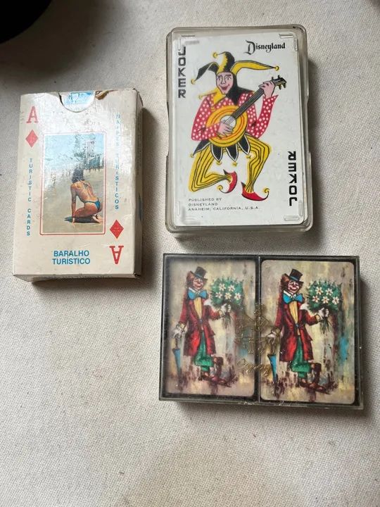 Baralho Turístico Brasil e Disneyland - Vintage - Foto 3