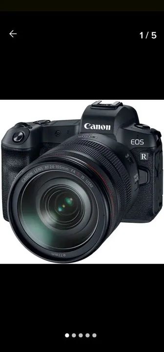 Câmera cânon eos rp kit 24/105mm f/4 is usm - Foto 6