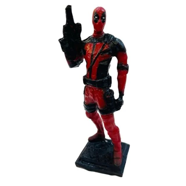 Boneco Deadpool Dead Pol Resina X men Wolverine Action Figure