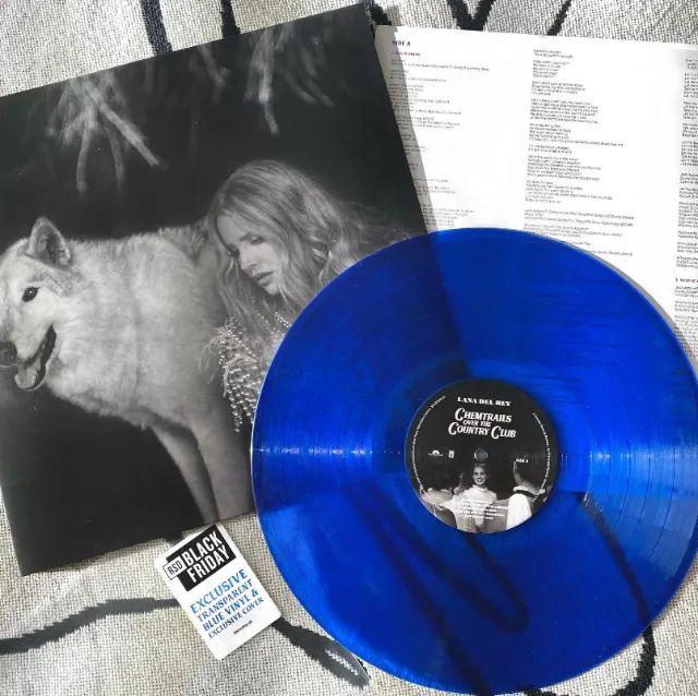 Lana Del sold Rey Chemtrails Over the Country Club Blue RSD vinyl