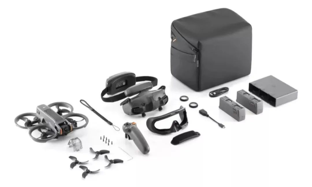 DJI AVATA 2 COM 3 BATERIAS FLY MORE COMBO NOVO ZERO - Foto 2