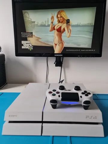 PS4 1TB "BRANCO" + GTA V.  Confiram a Oferta!