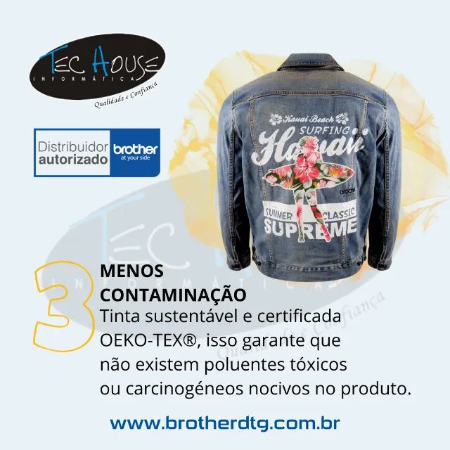 Impressora Brother GTX Pro - Impressora Têxtil DTG e DTF64175470966275123