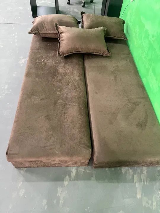 Sofá cama 3 em 1 almofadas soltas - Foto 3