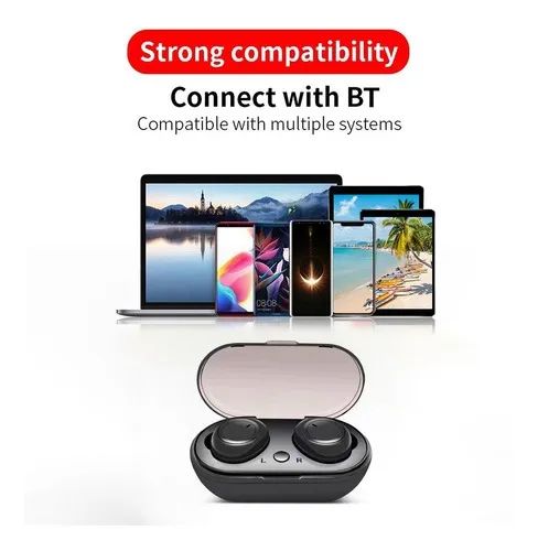  Fone De Ouvido Sem Fio Bluetooth 5.0 Stereo Tws wpp:.43. * - Foto 2