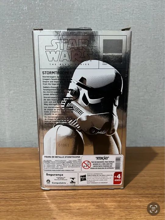 Star Wars Black Series Stormtrooper Carbonized - Foto 2