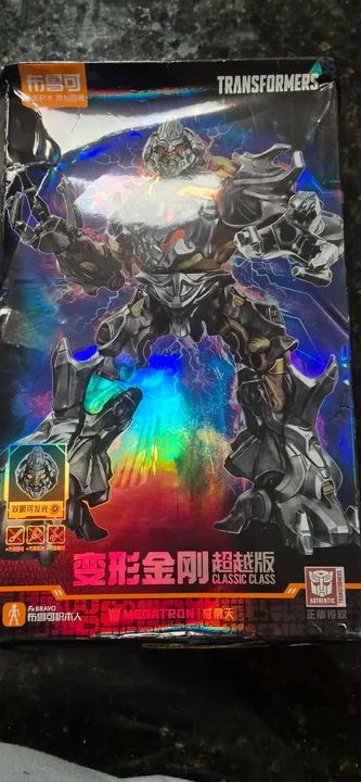 Boneco Colecionável Transformers Megatron Licenciado Original novo 