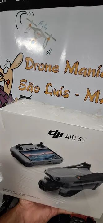 Drone DJI Air 3S Novo lacrado parcela 12x - Foto 2