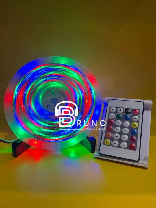 Fita Led USB digital C/ Controle - Foto 3