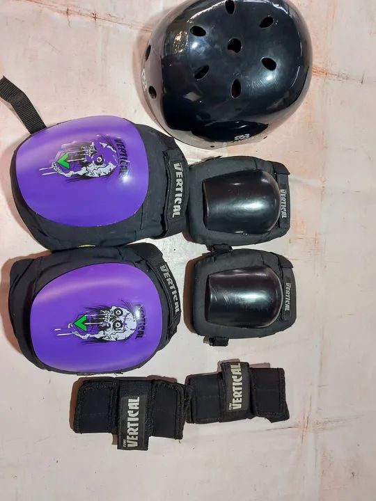 Kit de Proteção Skate  Patins Bike Bmx - Foto 2