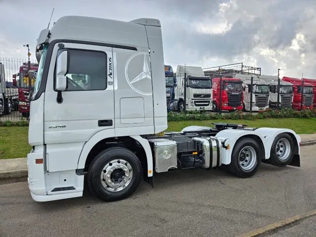 Mb Actros 2546 6x2 Ano 19 Automático Retarder Freio A Tambor ar condicionado - Foto 10