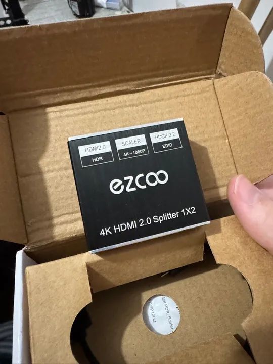 Splitter downscaller HDMI 2.0 4K 1x2 Ezcoo Dolby Vision - Foto 2
