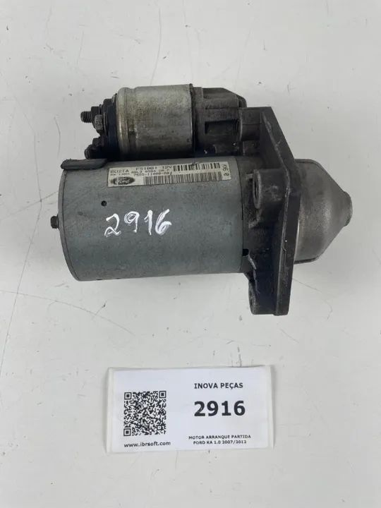 Motor Arranque Partida Ford Ka Fiesta 1.0 2007/2012 - Foto 2