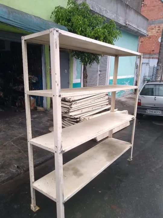 Prateleira com 4 bandejas, que suporta até 2 toneladas - Foto 2