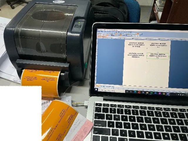 Impressora De Código De Barras Teclabel Tl3 Plus Guilhotina - Foto 4