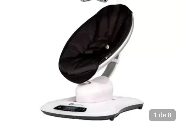 4moms ESPREGUIÇADEIRA ELÉTRICA mamaRoo 5 PRETA