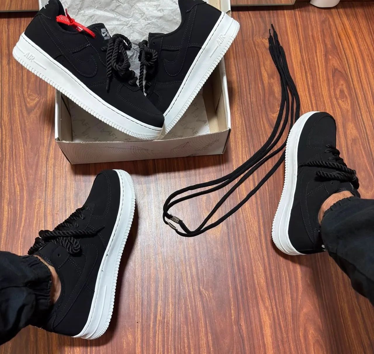 Tênis Nike Air Force 1 Preto