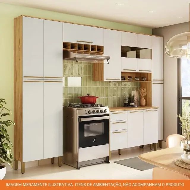 Cozinha Completa Napoli Prime 100% MDF  - Foto 4