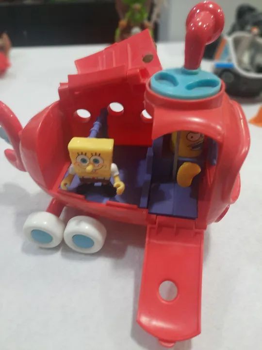Submarino Bob Esponja com boneco - Imaginext - Foto 2